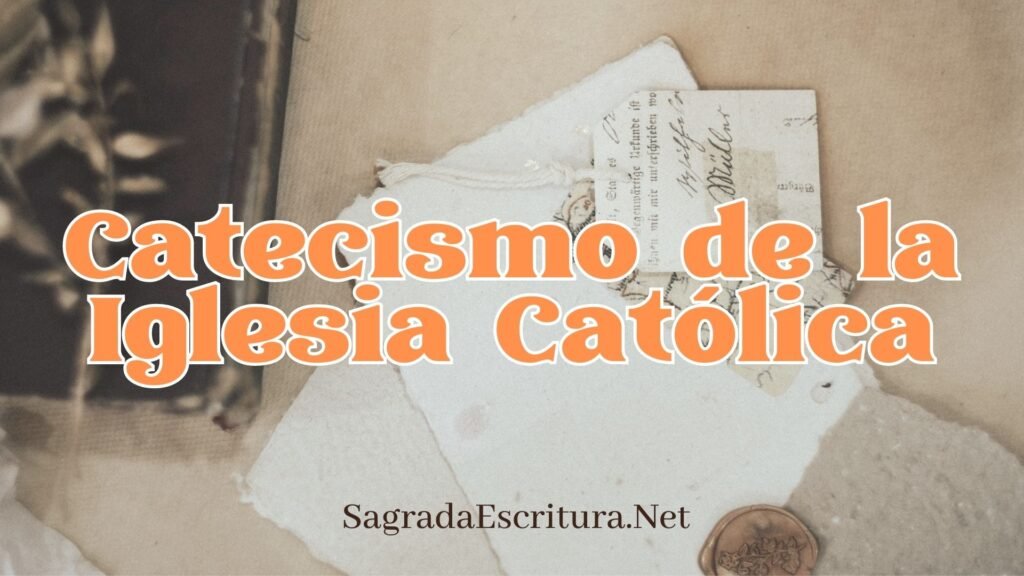 El Catecismo de la Iglesia Católica El Catecismo de la Iglesia Católica