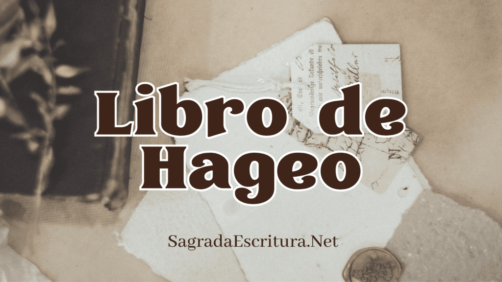 Hageo 2 Libro de Hageo